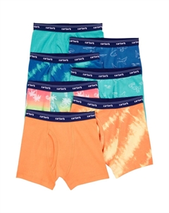 Трусы, цвет Cobalt blue/Aqua/Orange/Salmon Carter`s