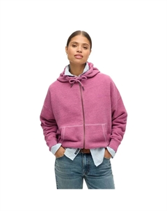 Свитер Essential Logo half zip, розовый Superdry