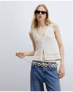 Топ Top calado botones, цвет Piedra Сфера