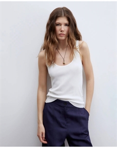 Топ с открытыми плечами, белый Сфера