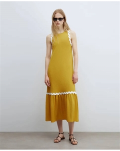 Платье Bambula волны, горчичный Сфера