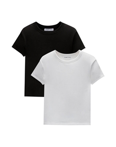 Рубашка, черный/белый Pull & bear