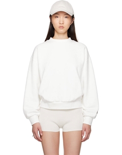 Классический свитшот с круглым вырезом, белый Fear of god essentials