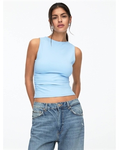 Топ, светло-синий Pull & bear
