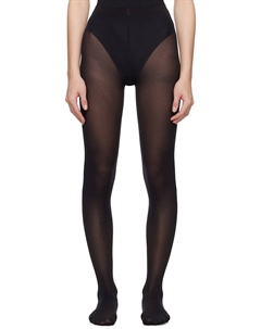 Велюровые колготки де люкс 50, черный Wolford