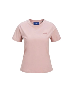 Футболка с коротким рукавом Carly Regular Fit JJXX, розовый Jack & jones