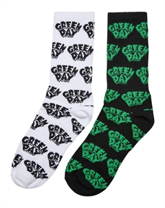 Носки Green Day, черный/белый Merchcode