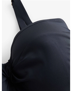 Верх бикини бандо, черный Next