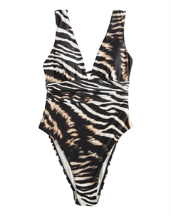 Треугольный купальник, черный Next