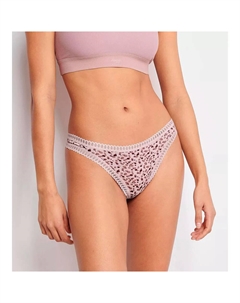 Трусы 3 шт Go Crush String, розовый Sloggi