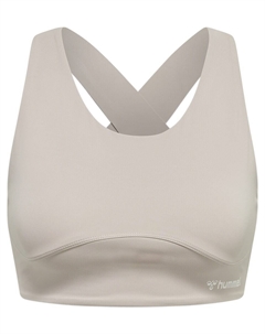 Спортивный бюстгальтер-бралетт, серый Hummel