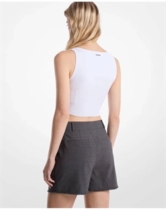 Женские шорты с высокой талией, темно-серый Michael michael kors