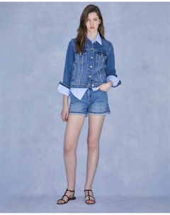 Бермуды джинсовые, синий Сфера