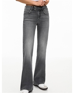 Джинсы Bootcut, серый деним Pull & bear