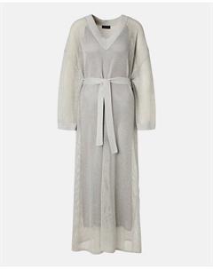 Туника из лайкры с вязаным узором, серебряный Latouche