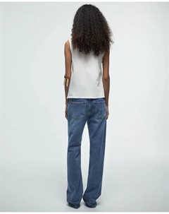 Футболка с перфорацией, белый Сфера