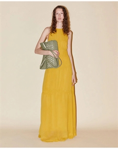 Длинное платье на резинках, желтый Сфера