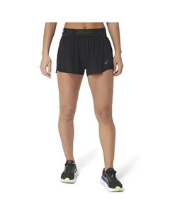 Женские шорты Metarun Split, черный Asics