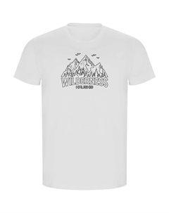 Футболка с коротким рукавом Wilderness ECO, белый Kruskis