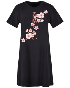 Платье Kirschblüten Asien, черный F4nt4stic