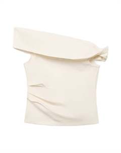 Топ BENJI, кремовый Mango