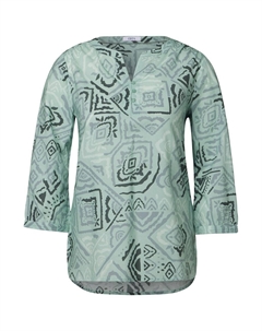 Блуза, цвет Green/Dark green Cecil