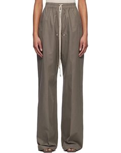 Голливудские широкие брюки бела для отдыха, цвет dust Rick owens