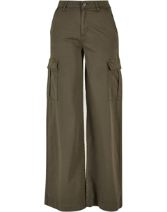 Широкие брюки-карго, оливковый Urban classics
