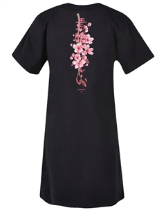 Платье Cherry Blossom, черный F4nt4stic