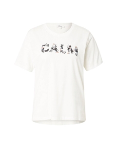 Рубашка, кремовый S.oliver