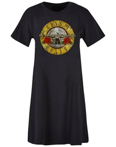 Платье GunsnRoses Vintage Classic Logo Black, черный F4nt4stic