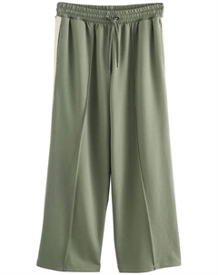 Широкие брюки, хаки Next