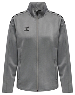 Спортивная толстовка с капюшоном на молнии, темно-серый Hummel