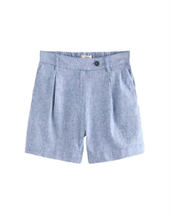 Обычные брюки со складками спереди, светло-синий Next