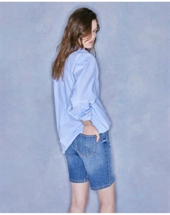 Шорты Relax denim long, синий Сфера