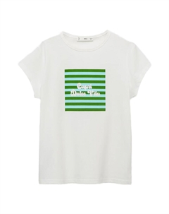 Рубашка ILLUSTRA, белый Mango