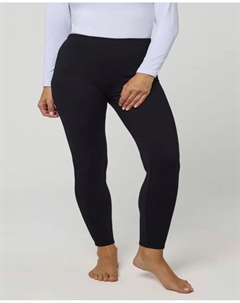 Женские термолеггинсы из хлопка, черный Ysabel mora