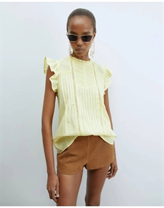 Топ подушечка, желтый Сфера