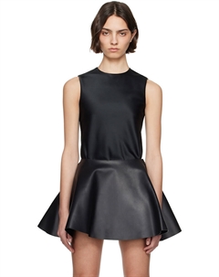 Топ без рукавов с косым кроем, черный Jw anderson