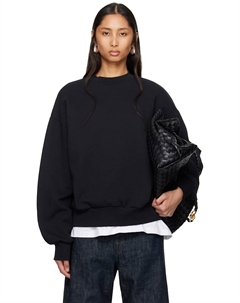 Классический свитшот с круглым вырезом, черный Fear of god essentials