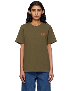 Футболка стандартная 'rue madame', зеленый A.p.c.