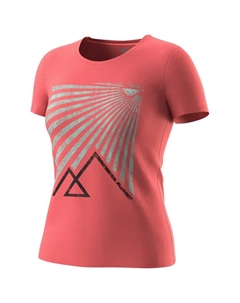 Футболка с коротким рукавом Transalper Graphic, красный Dynafit