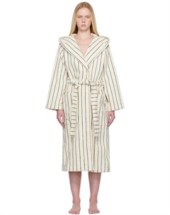 Терри халат с капюшоном, зеленый Tekla