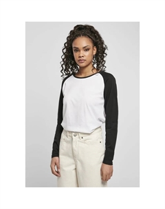 Лонгслив Contrast Raglan, белый Urban classics