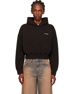 Лого худи, черный We11done