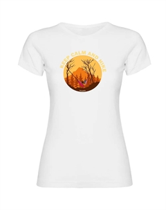 Футболка с коротким рукавом Calm And Hike, белый Kruskis