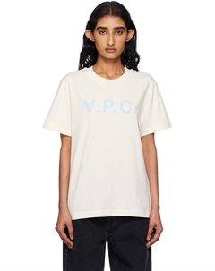 Стандартная футболка Grand 'VPC', экрю A.p.c.