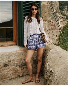 Шорты Short schiffli contraste, белый Сфера