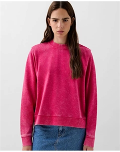 Женская хлопковая толстовка с логотипом и заклепками, фуксия Scalpers