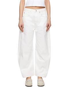 Чарли бочкообразные джинсы до щиколотки, белый Rag & bone